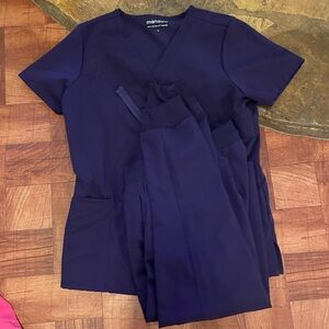 Deep purple Mandala jogger set